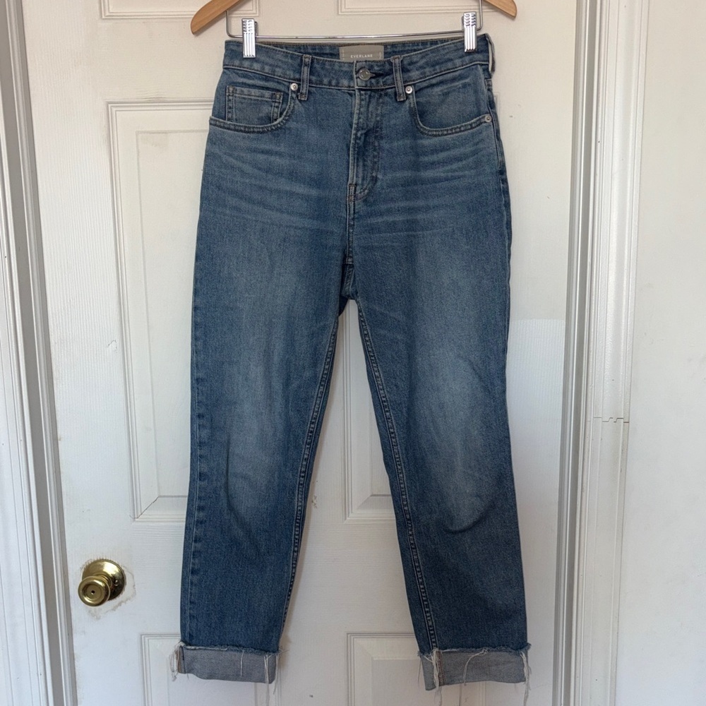 Everlane The Curvy Cheeky Jean Blue Size 26